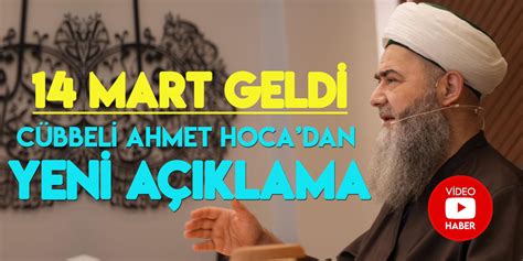 cübbeli ahmet hoca 14 mart